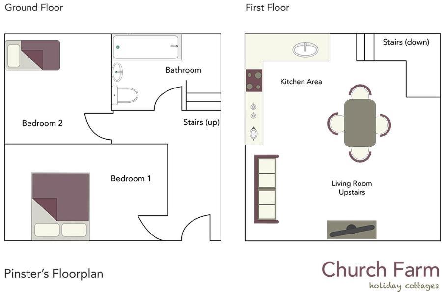 Church Farm Holiday Cottages - Pinster Cottage Ashbourne  Exterior foto